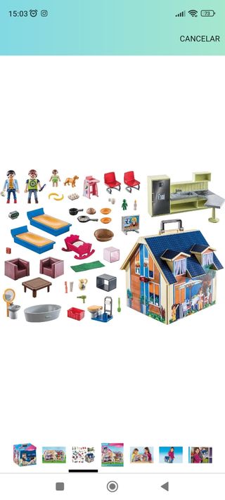 Casa muñecas Playmobil 70985