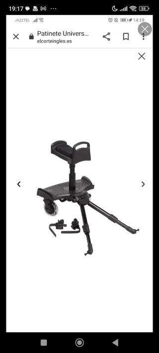 Patinete para carrito
