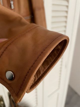 Chaqueta de piel Massimo Dutti
