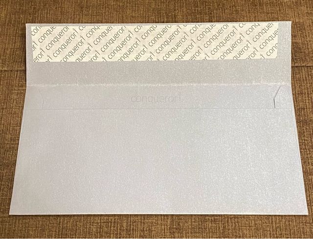 LOTE 25 SOBRES GRIS PLATA NUEVO SIN USAR