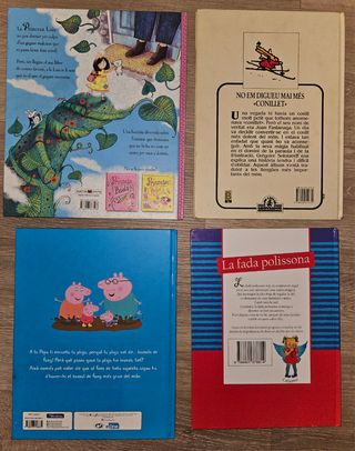 Lote de 4 cuentos en CATALÁN