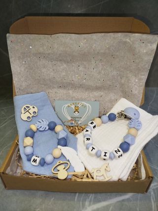 Chupetero y mordedor personalizado 