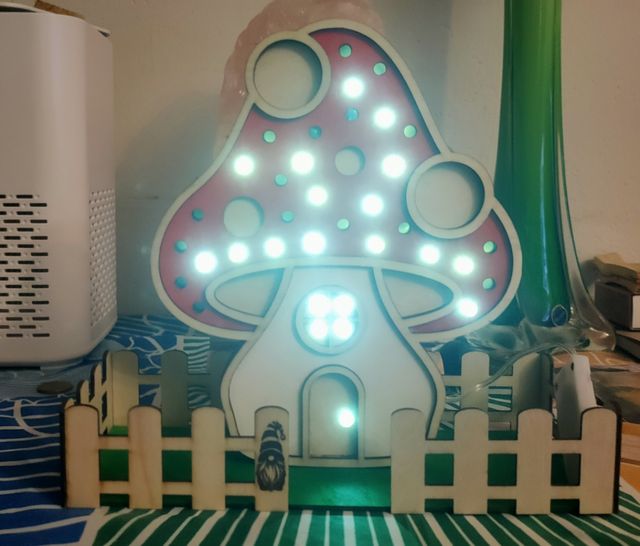 Lampara de noche infantil