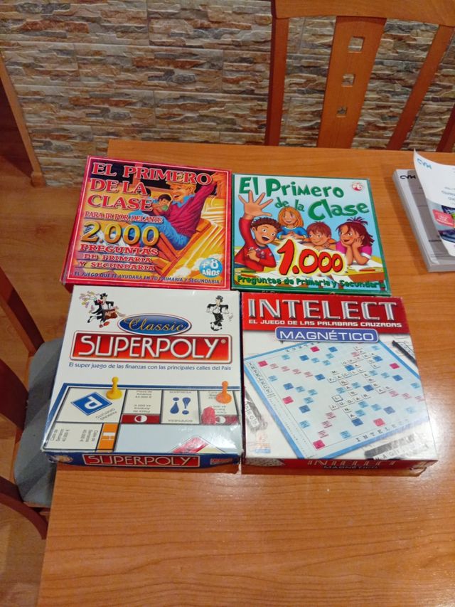Lote de juegos de mesa