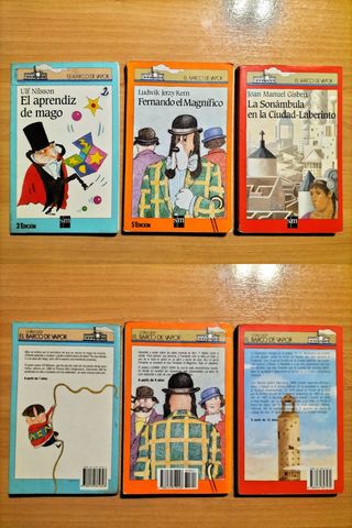 11 libros el barco de vapor