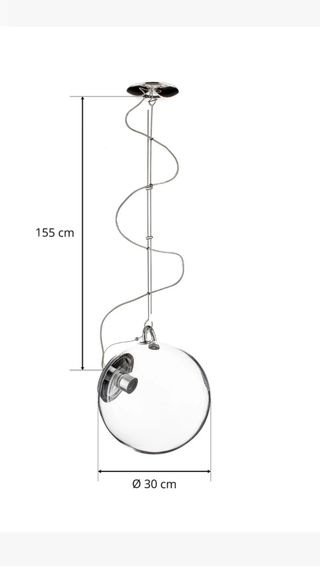 Lampara de suspensión vintage Miconos de Artemide