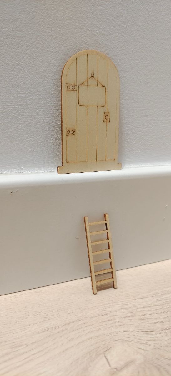 Puerta ratón Perez para pintar