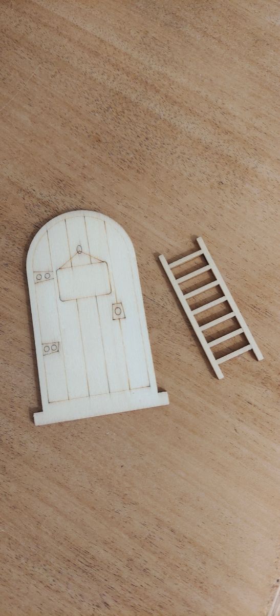 Puerta ratón Perez para pintar