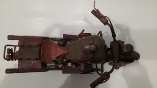 Moto réplica Harley Davison militar