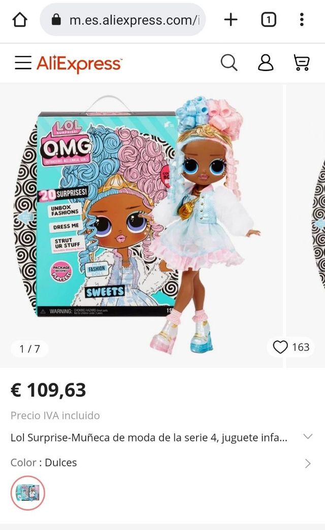 Dolce bambola di Lol surprise