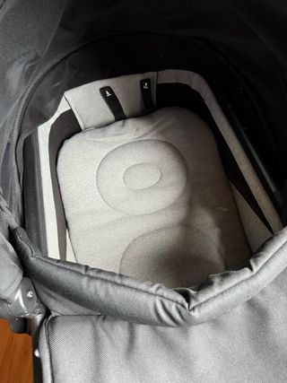 Carrito con capazo y con portabebé 3 piezas JANE