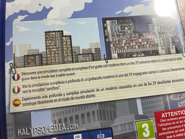 project Highrise Architect’s edition PS4 PS5