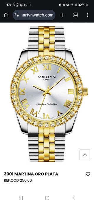 Reloj Martyn Line Martina Collection