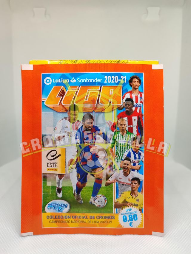 Lote 50 sobres liga este 2020 2021 sin abrir 20 21