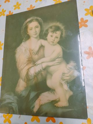 Cuadro virgen con niño