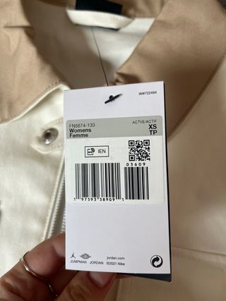 Chaqueta vaquera Jordan mujer 