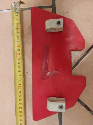Placa portanúmeros BMX