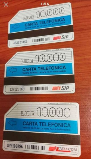 Schede telefoniche 