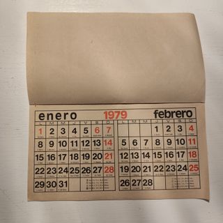 Lote de almanaques y agendas antiguas vintage