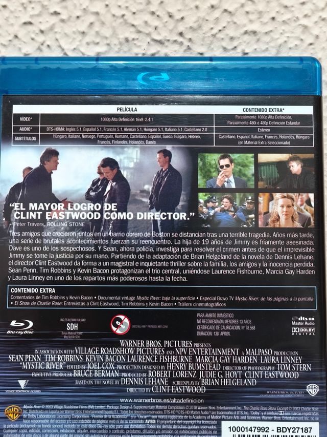 Mystic River en Blu-ray