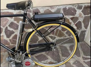 Mosquito Garelli 38B su bicicletta Ceriz anni 40