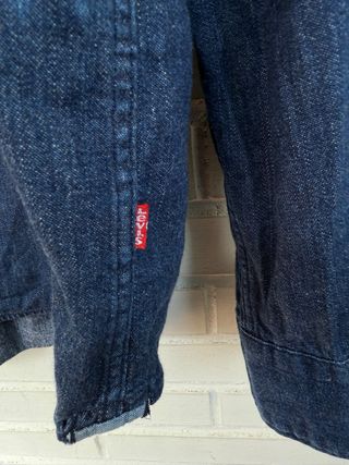 LEVIS azul oscuro camisa vaquera talla L