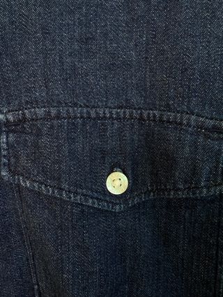 LEVIS azul oscuro camisa vaquera talla L
