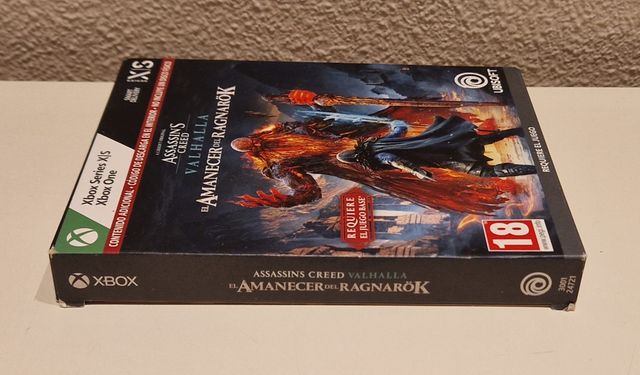 Caja del DLC El Amanecer del Ragnarok Assasins