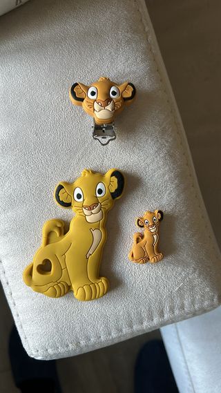 Catenella portaciuccio e anello da dentizione