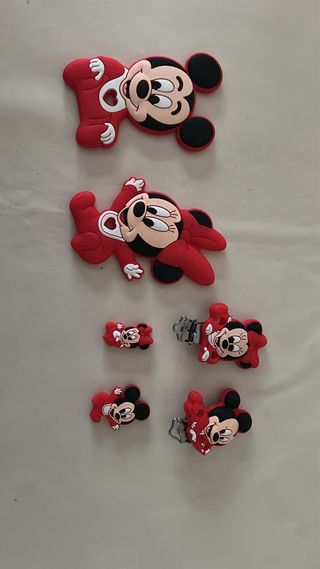 Catenella portaciuccio e anello da dentizione