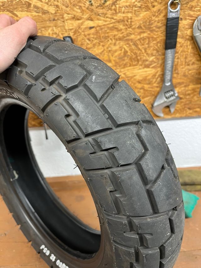 neumatico Vee ruber 120/80 R12 65J