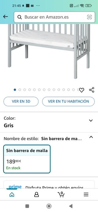 Cuna colecho 2 en 1 nuevo