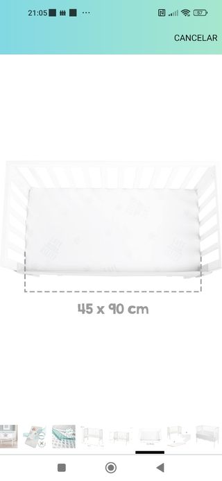 Cuna colecho 2 en 1 nuevo