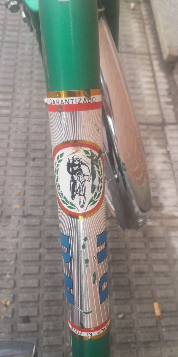 Bici BH paseo clásica verde