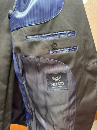 TRAJE NEGRO PARA HOMBRE