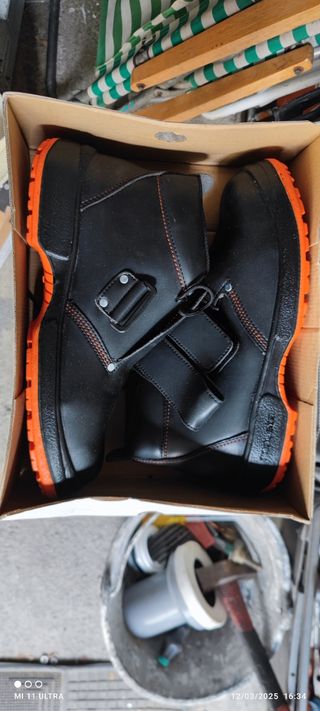 Botas altas de seguridad