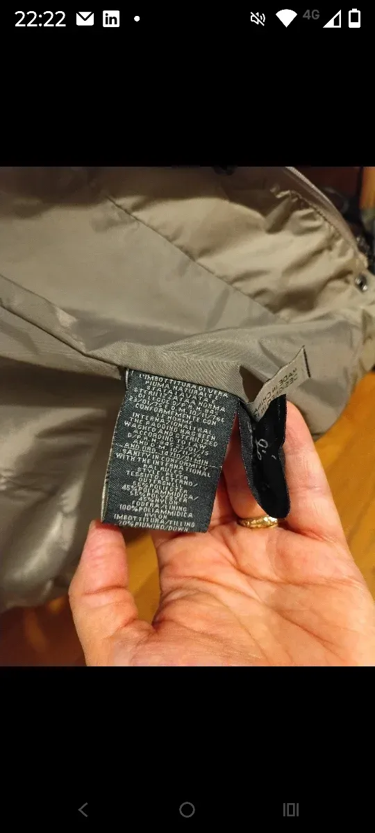 Piumino donna Camomilla