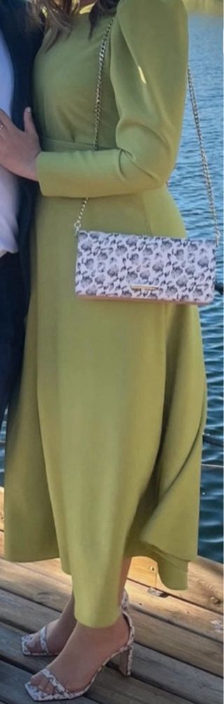 Vestido fiesta midi Laura Bernal