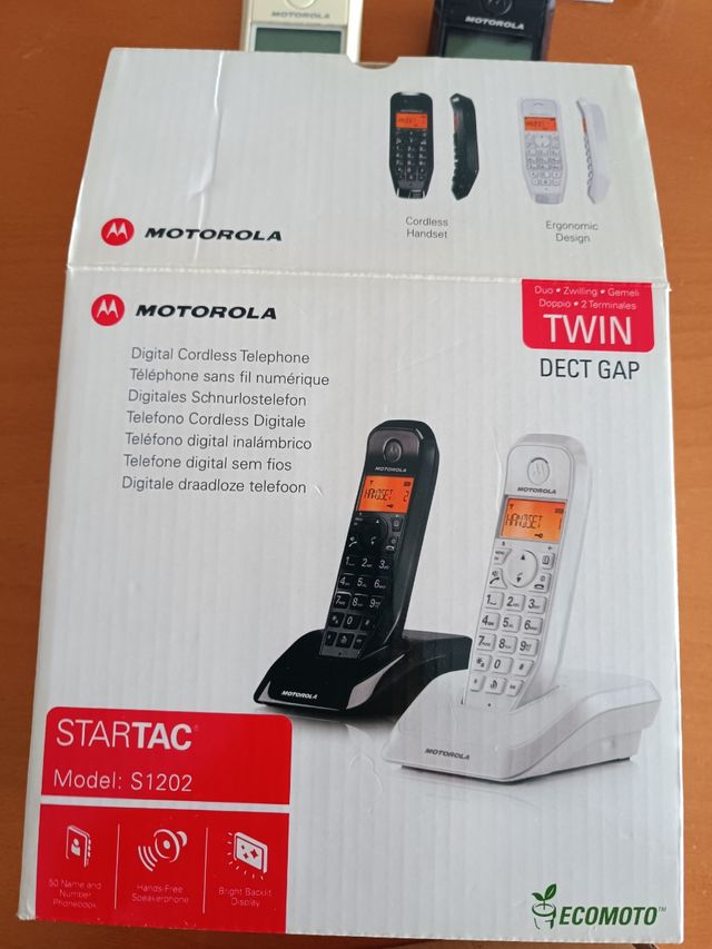 Teléfonos inalámbricos - MOTOROLA S1202