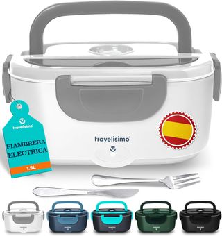  TRAVELISIMO Fiambrera Electrica 3 en 1 80W 1.5L