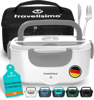  TRAVELISIMO Fiambrera Electrica 3 en 1 80W 1.5L
