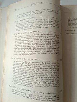 Libro antiguo Quimioterapia y sus bases actuales