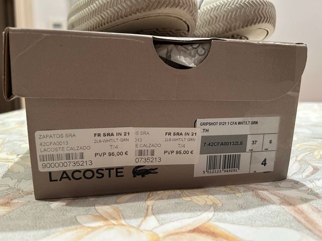 Zapatillas LACOSTE N.37