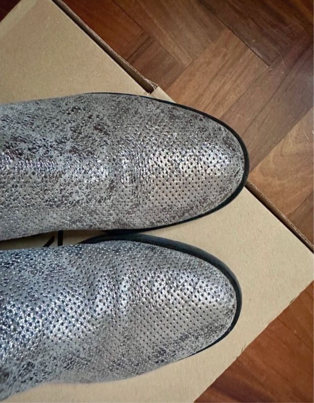 Stivaletto borchiato pelle Il Laccio numero 38