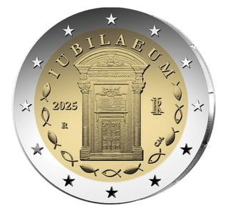2€ ITALIA 2025  AÑO DEL JUBILEO “PRETIRADA”