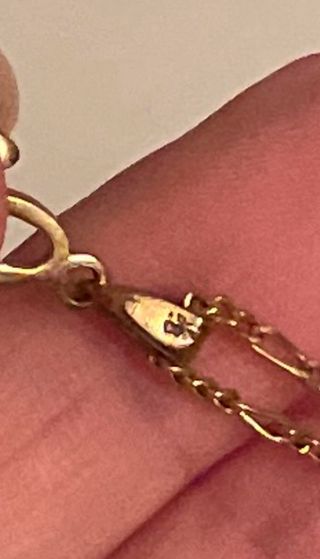 Colgante baño oro sobre plata y perla