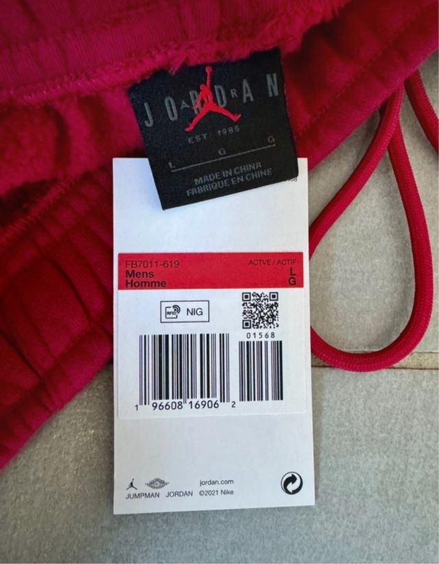 Pantalone Jordan Jumpman nuovo con etichetta L
