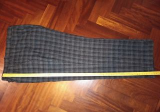 Pantaloni sartoriali di Lana a quadri 