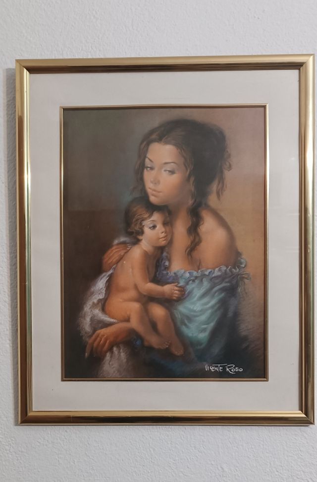 Cuadro religioso Vicente Roso.