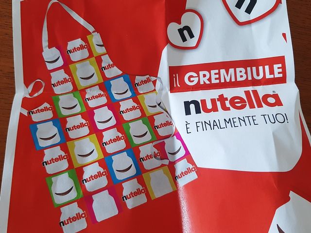 Grembiule nutella